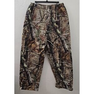 Frogg Toggs Outerwear Realtree Camouflage Hunting Pants Men's Size Large Stretch